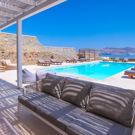 别墅 Majestic Ciel Private Mykonos Town