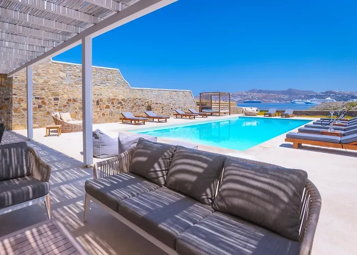 Willa Majestic Ciel Private Mykonos Town